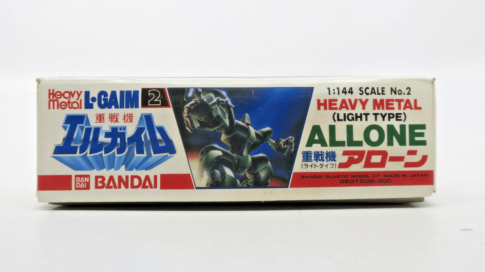 Vintage Bandai Heavy Metal L-Gaim 1/144 Allone Model Kit 2 - WISE GUYS HOBBIES LLC