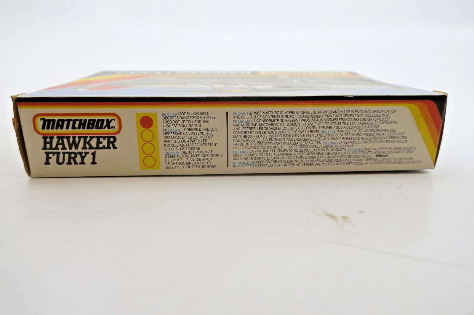 Matchbox 1/72 Hawker Fury 1 Model Kit PK-1 - WISE GUYS HOBBIES LLC
