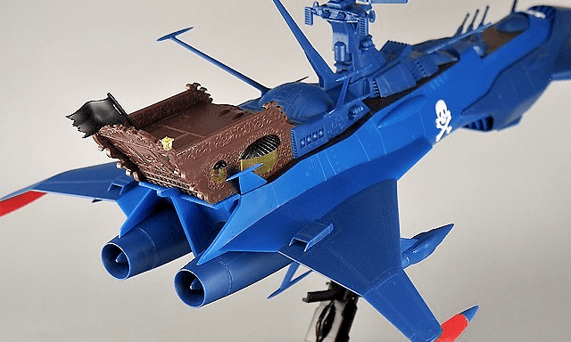 Hasegawa Captain Harlock 1/1500 Arcadia Second Ship Model Kit CW08 - WISE GUYS HOBBIES LLC