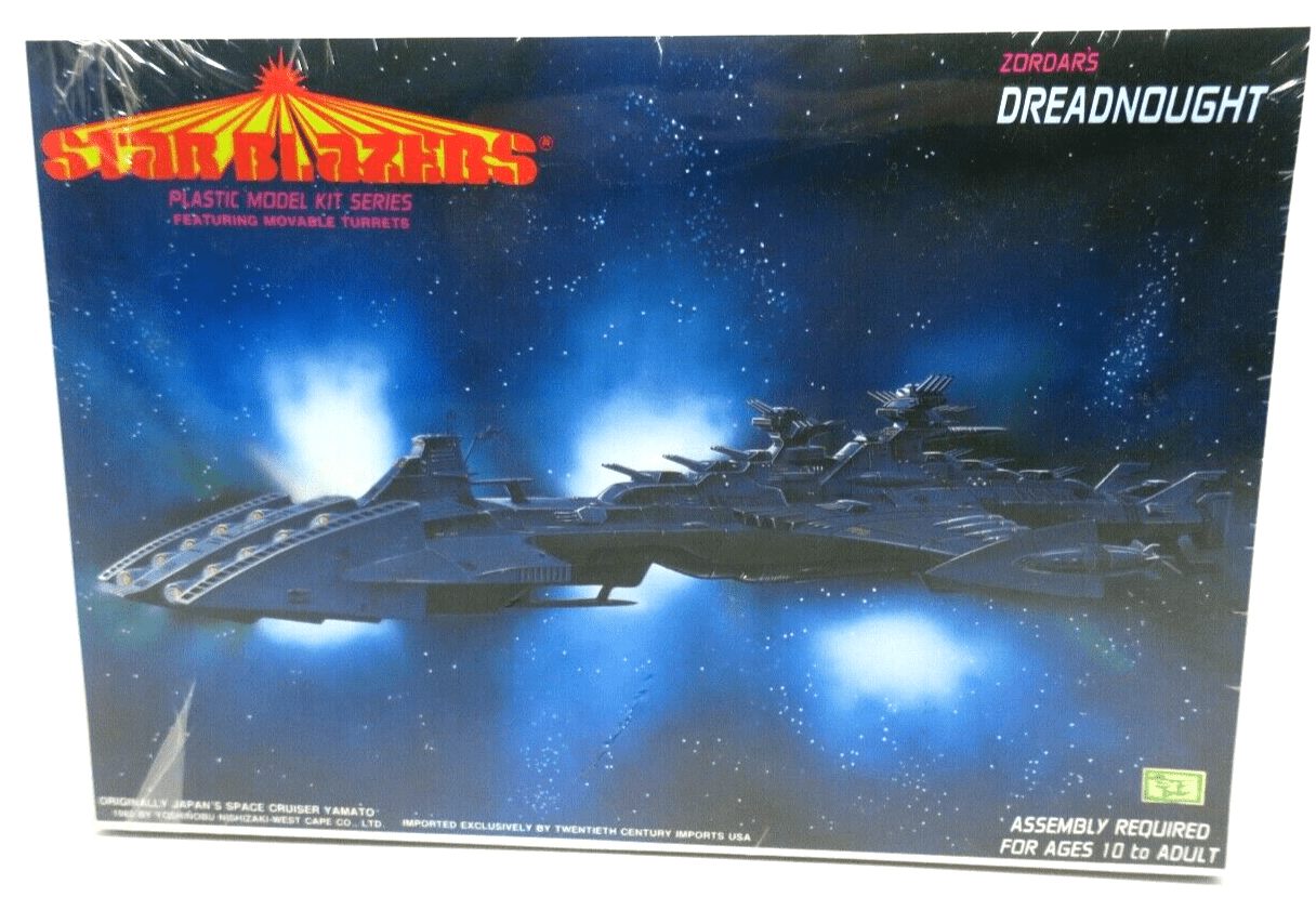 TCI Star Blazers 1/32000 Zordar's Dreadnought Model Kit 36035 - WISE GUYS HOBBIES LLC