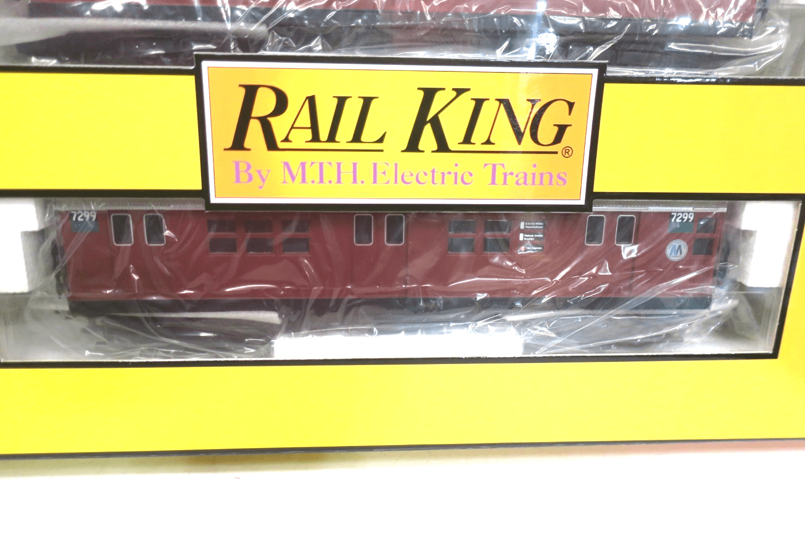 MTH Rail King MTA R - 21, 2 - Car Subway Add - On Non Powered 30 - 2198 - 3 - WISE GUYS HOBBIES LLC