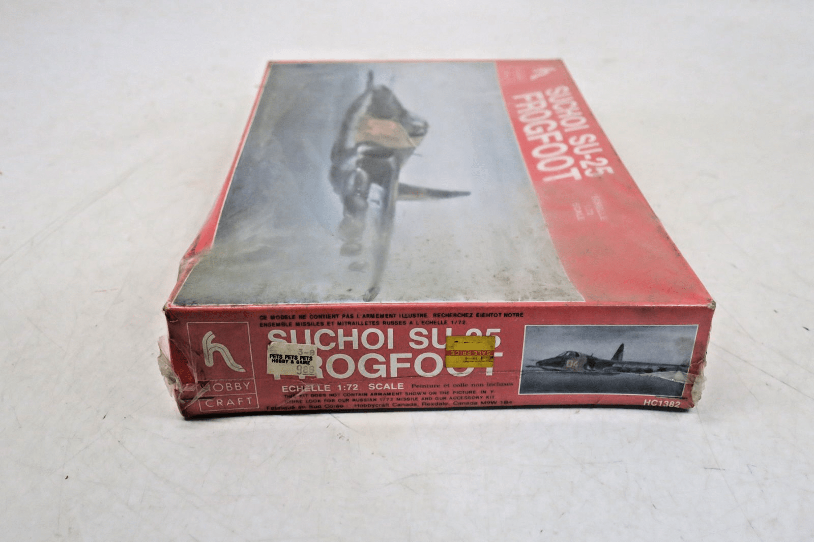 Hobby Craft 1/72 Suchoi SU - 25 Frogfoot Model Kit HC1382 - WISE GUYS HOBBIES LLC