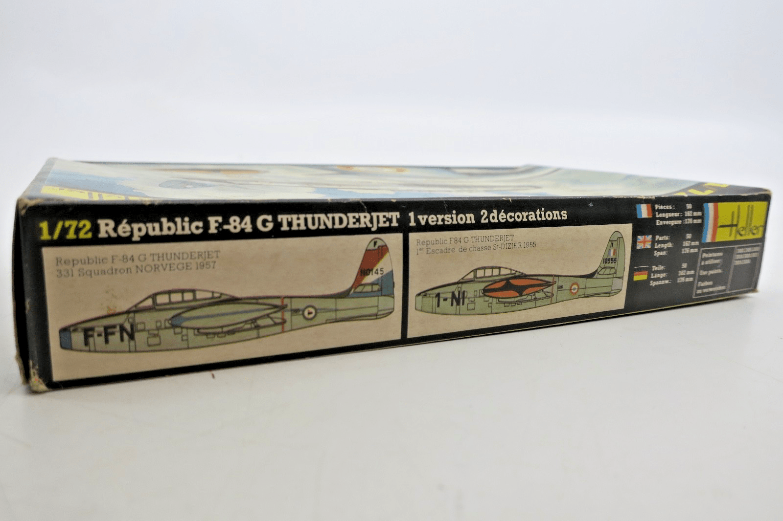 Heller 1/72 Republic F-84G Thunderjet Model Kit - WISE GUYS HOBBIES LLC