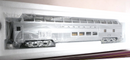 MTH Santa Fe 70' Streamlined Full Length Ribbed Vista Dome Car 20-67230