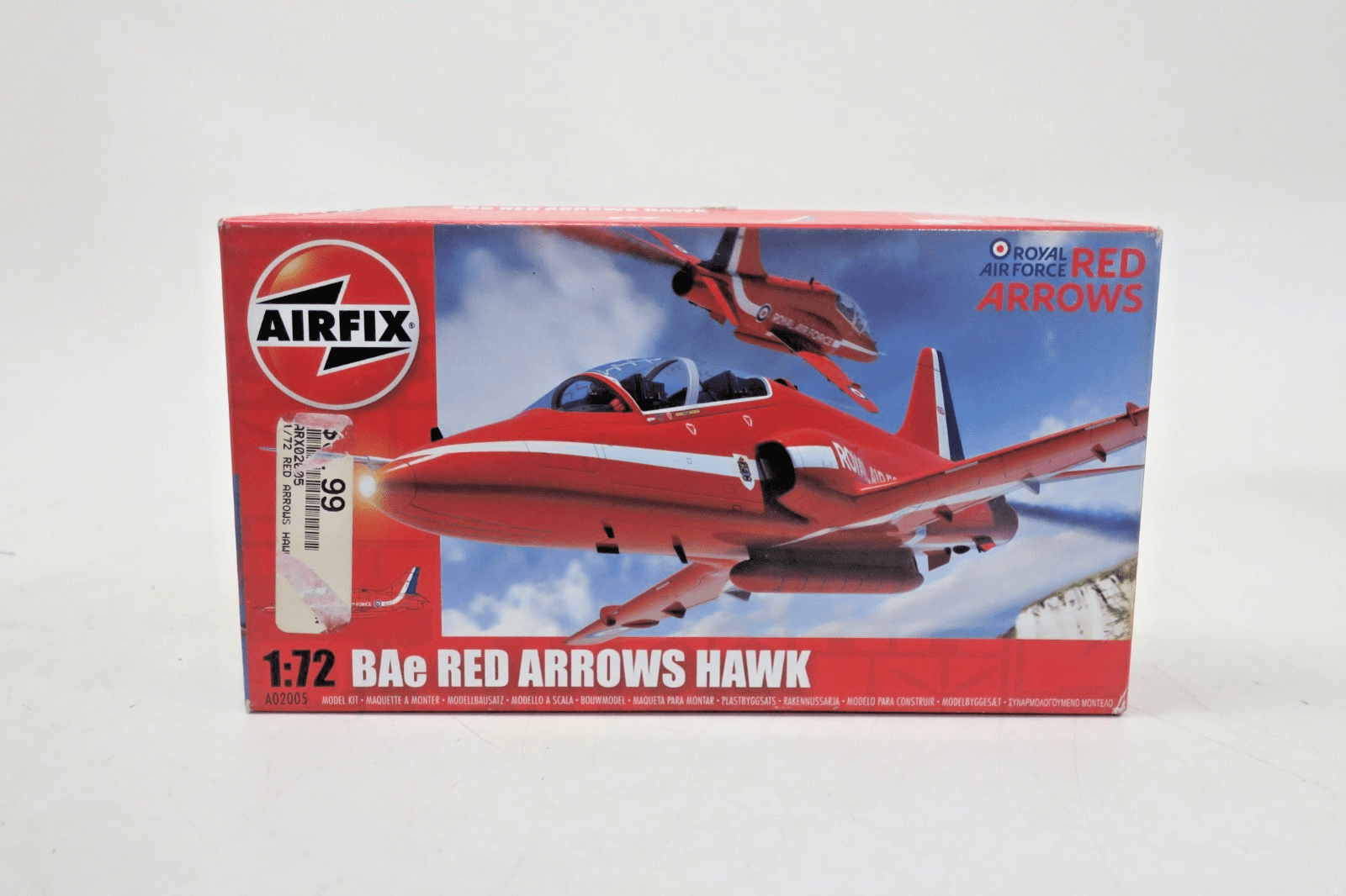 Airfix 1/72 BAe Red Arrows Hawk Model Kit A02005 - WISE GUYS HOBBIES LLC