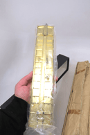 KTM US Hobbies O - Scale Brass 52FT Fishbelly Side Gondola No. 402 - LESS TRUCKS - WISE GUYS HOBBIES LLC