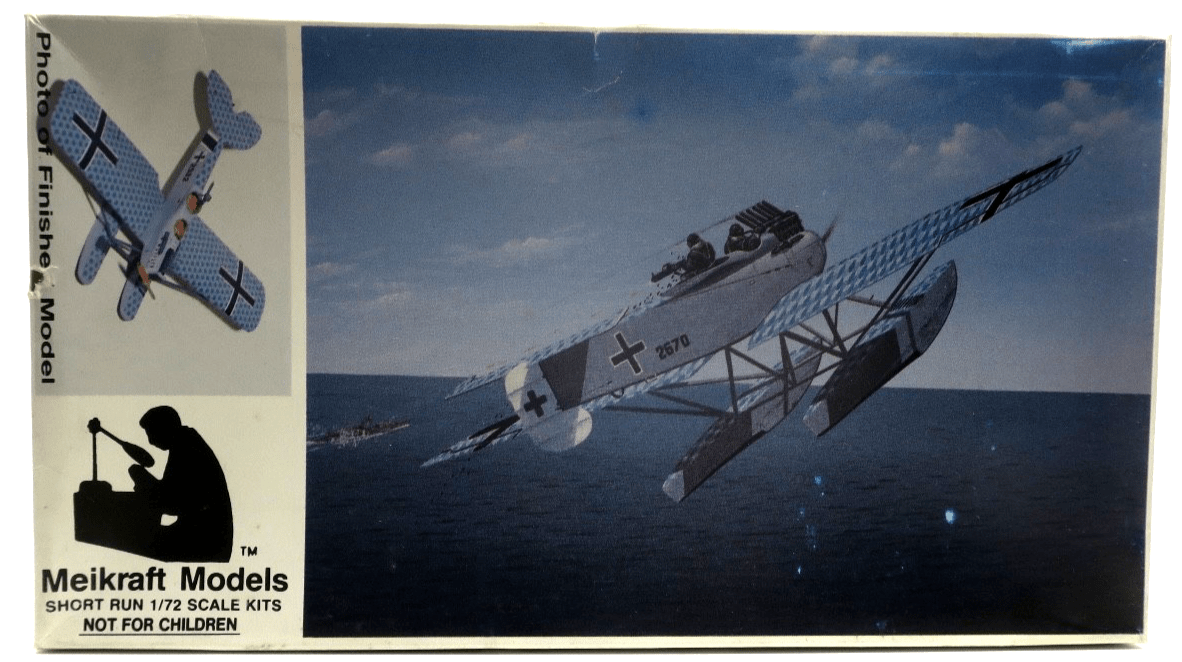 Meikraft 1/72 Hansa Brandenburg W - 29 Model Kit - WISE GUYS HOBBIES LLC