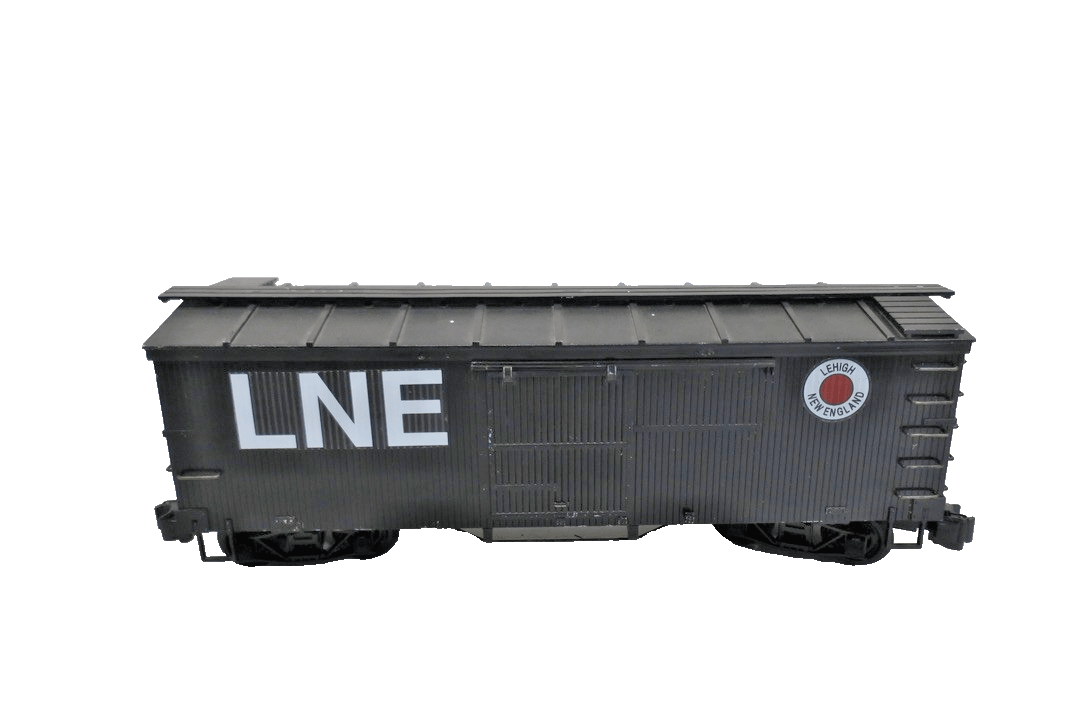 Aristocraft G Scale Custom Woodline Boxcar LNE Lehigh New England - WISE GUYS HOBBIES LLC