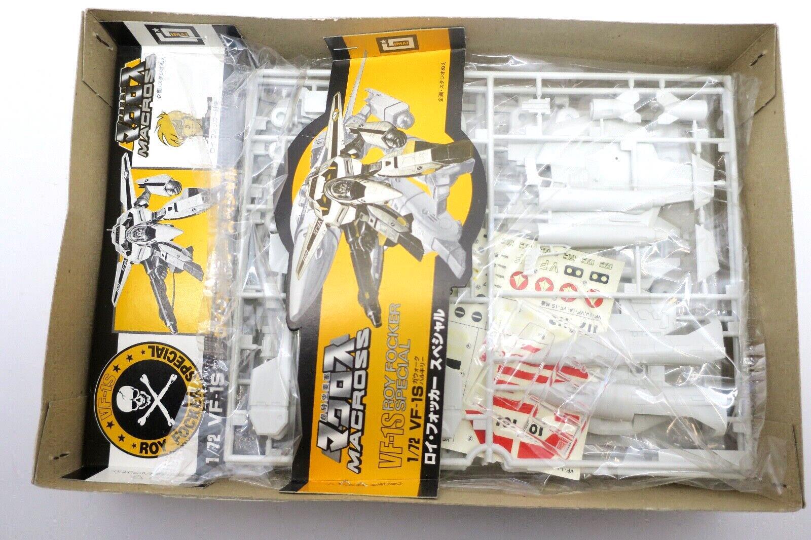 Imai Macross 1/72 Gerwalk Valkyrie VF-1S Roy Focker Special Model Kit No.41 - WISE GUYS HOBBIES LLC