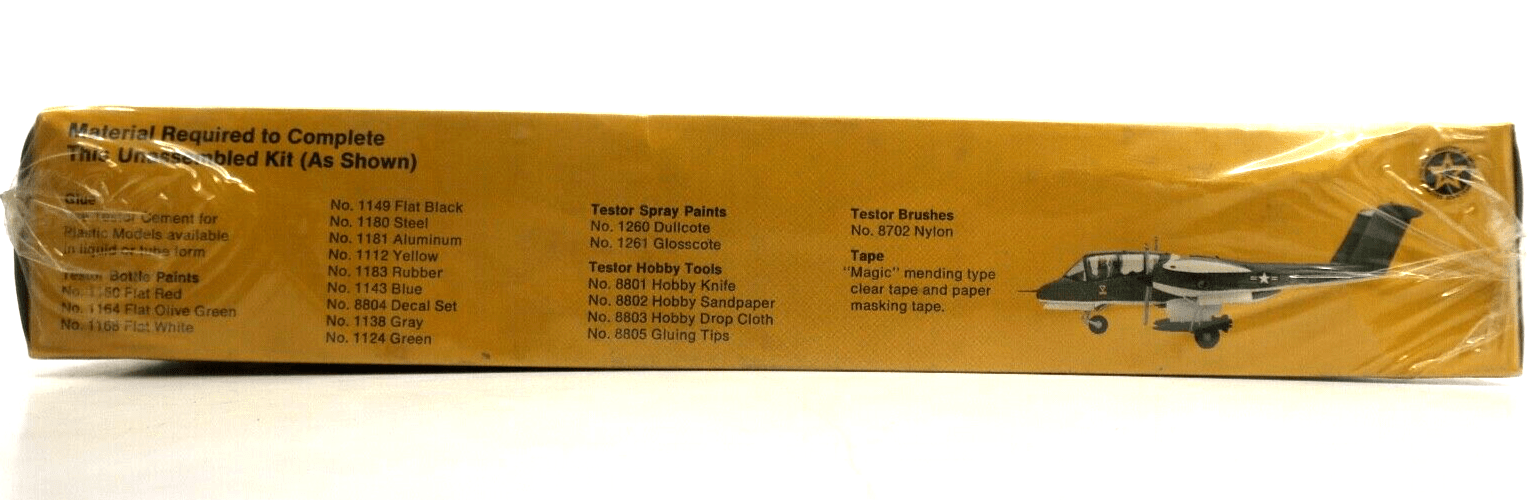 SEALED Testors 1/48 OV-10A Bronco Model Kit 561 - WISE GUYS HOBBIES LLC
