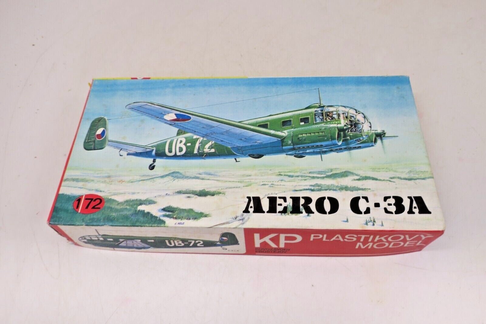 KP PLASTIKOVY MODEL AIRCRAFT KIT 1:72 9 AERO C-3A - WISE GUYS HOBBIES LLC