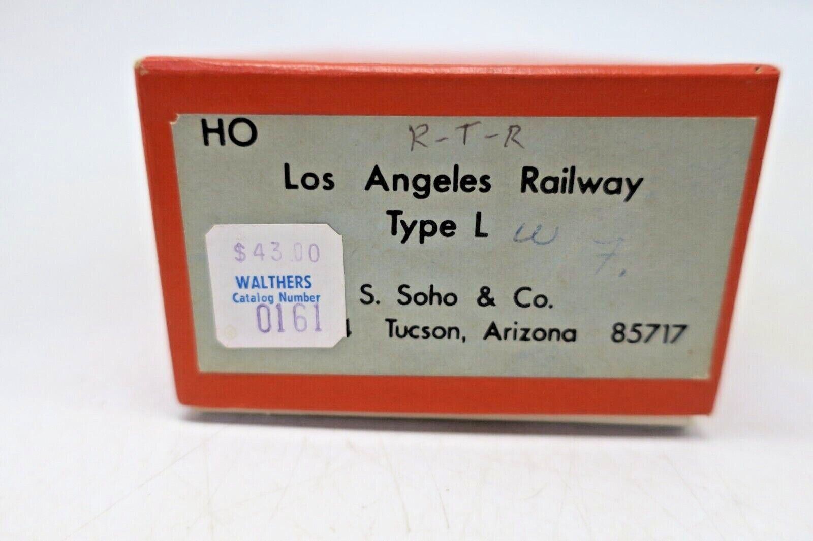 Vintage Ho Brass Los Angels Railway Type L Trolley - WISE GUYS HOBBIES LLC