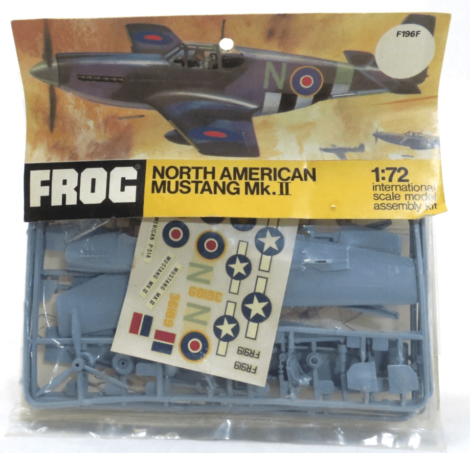 Frog 1/72 North American Mustang Mk.II Model Kit F196F - WISE GUYS HOBBIES LLC