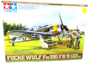 Tamiya 1/48 Focke Wulf Fw190 F8/9 w/ Bomb Loading Set Model Kit