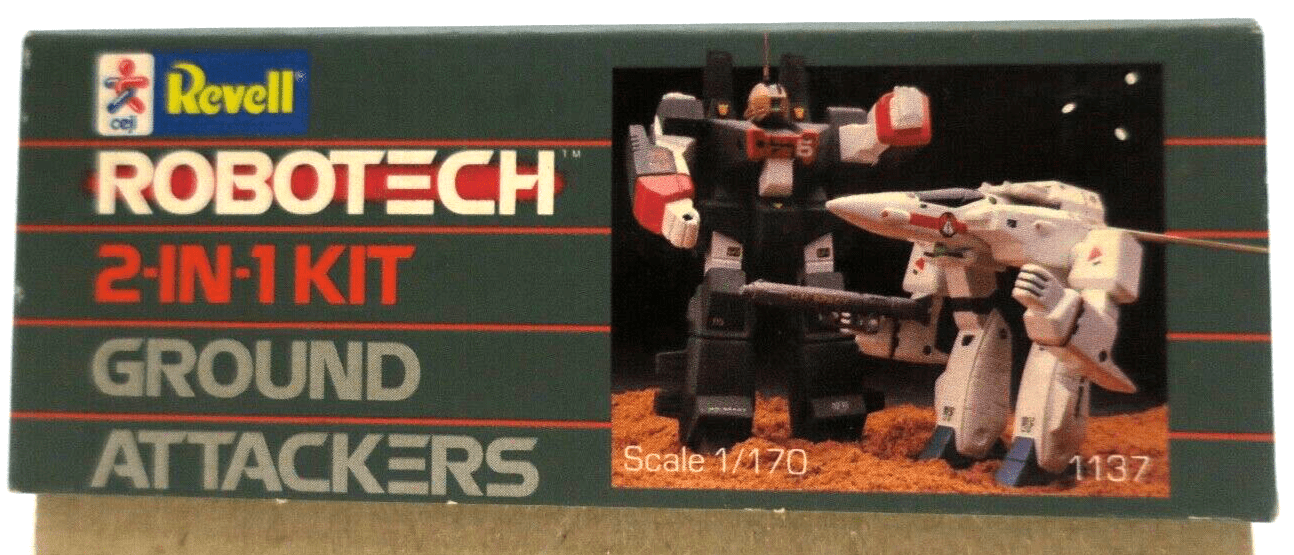 Revell 1/170 Robotech 2 in 1 Kit Ground Attackers Model Kit 1137 - WISE GUYS HOBBIES LLC