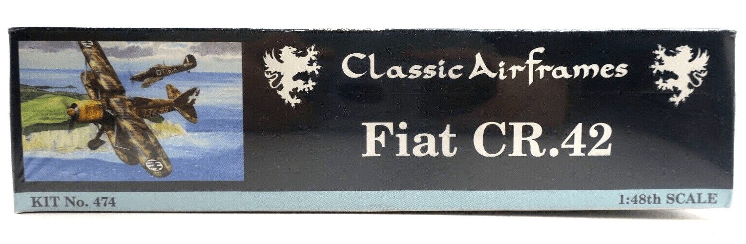 Classic Airframes 1/48 Fiat CR.42 Model Kit - WISE GUYS HOBBIES LLC