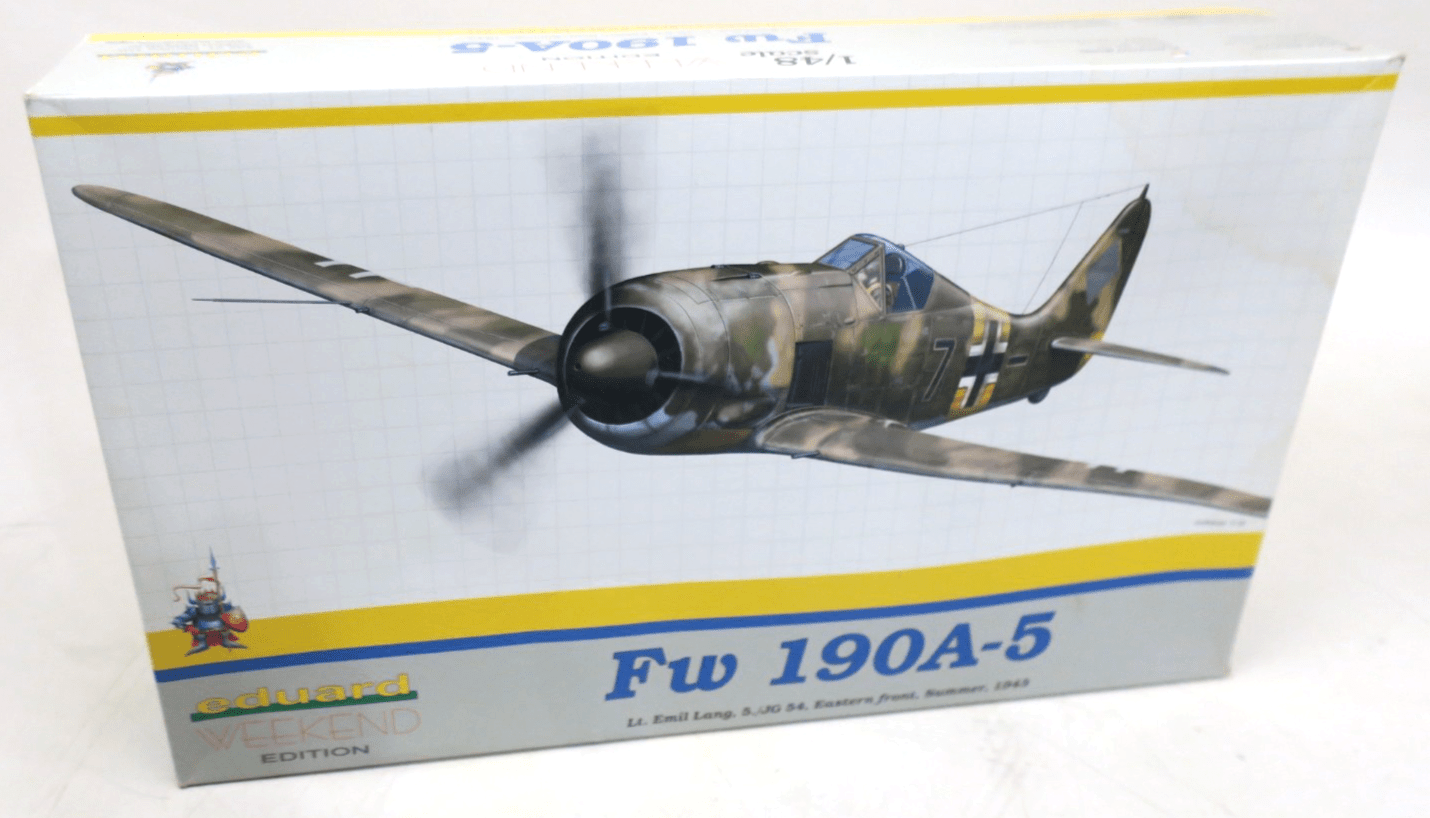 Eduard 1/48 Fw 190 A - 5 Model Kit 8430 - WISE GUYS HOBBIES LLC