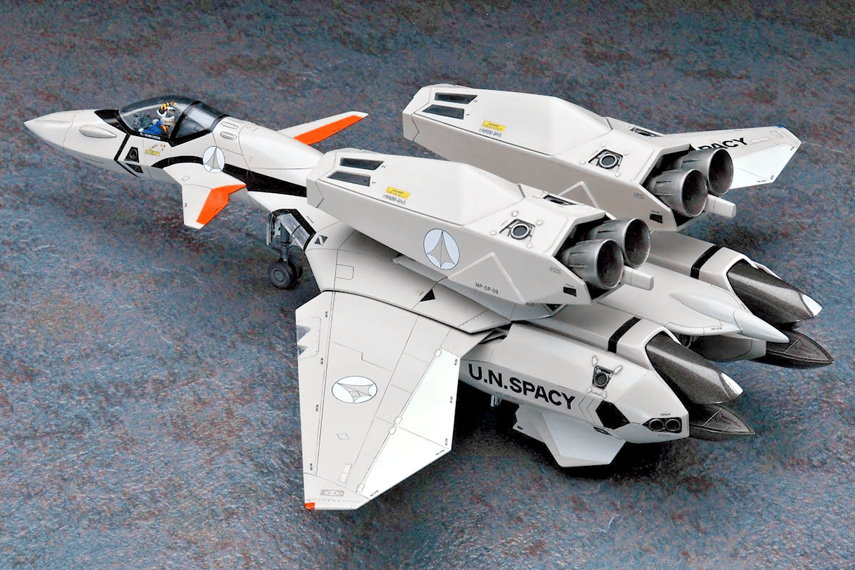 Hasegawa Macross Plus 1/72 VF - 11B Super Thunderbolt Model Kit - WISE GUYS HOBBIES LLC