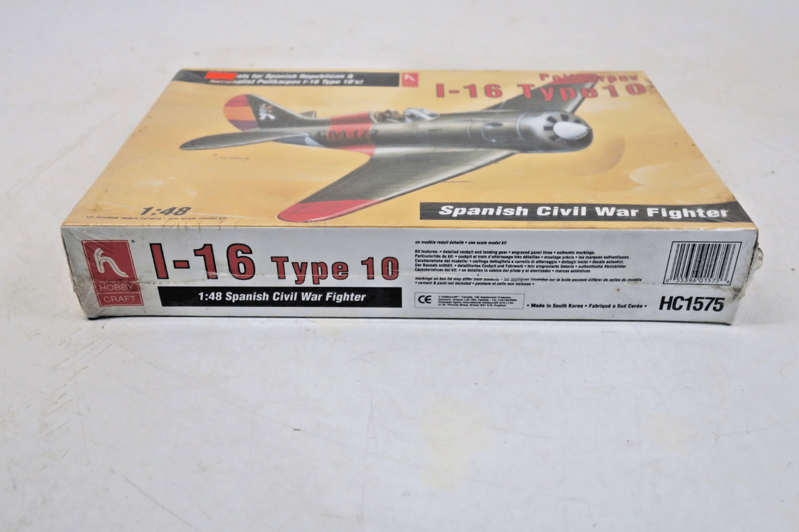 Hobby Craft 1/48 Polikarpov I - 16 Type 10 Model Kit HC1575 - WISE GUYS HOBBIES LLC