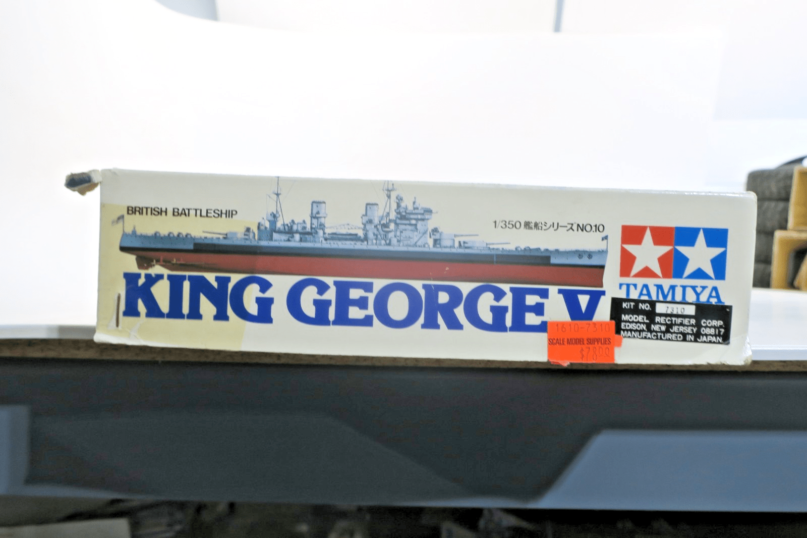 Tamiya 1/350 U.S. King George V Model Kit 7310 - WISE GUYS HOBBIES LLC