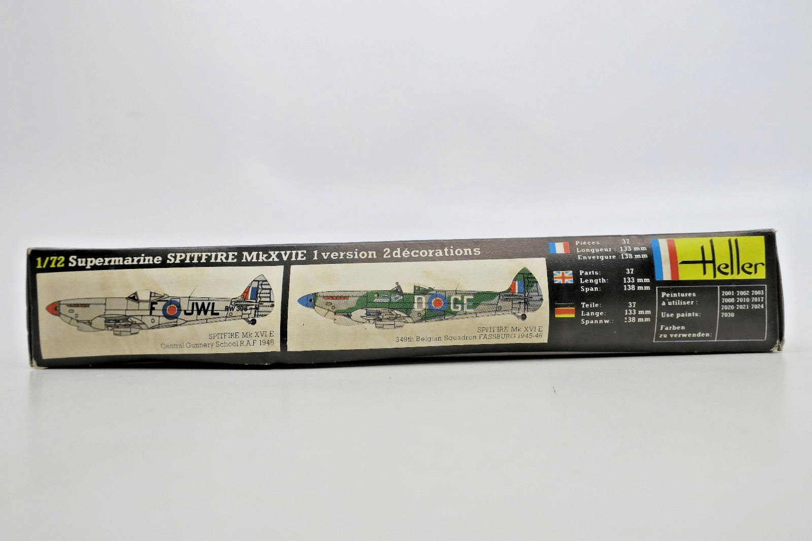 Heller 1/72 Supermarine Spitfire Mk XVI E Model Kit N282 - WISE GUYS HOBBIES LLC