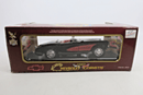 Road Legends- 1957 Chevrolet Corvette Black - 1:18 Diecast - WISE GUYS HOBBIES LLC