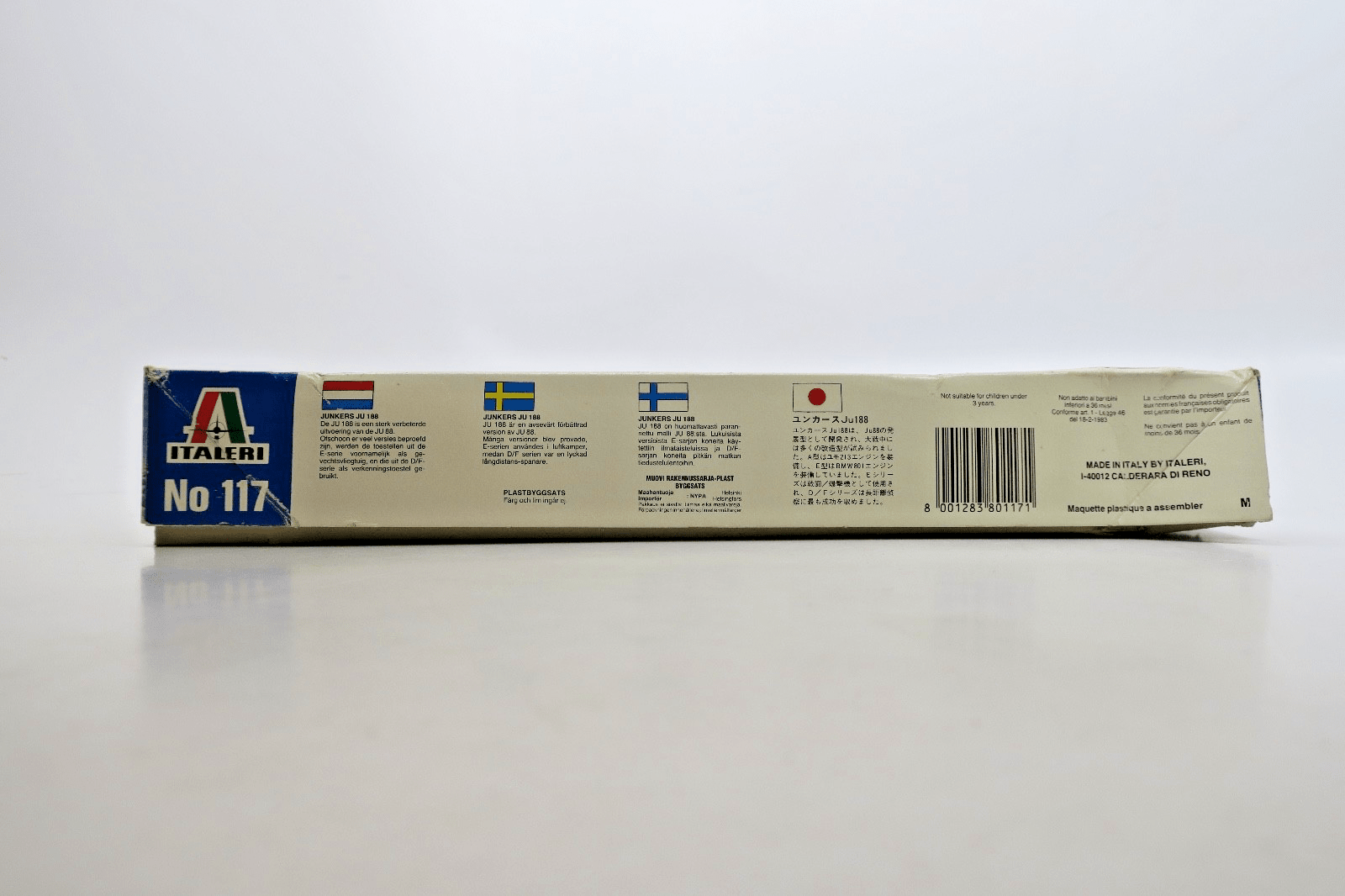 Italeri 1/72 Junkers Ju188 A1 - E1 Model Kit 117 - WISE GUYS HOBBIES LLC