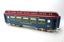 MTH Std Gauge Blue Red Ives Railway Lines Dining Car Passenger Train 10-1144B