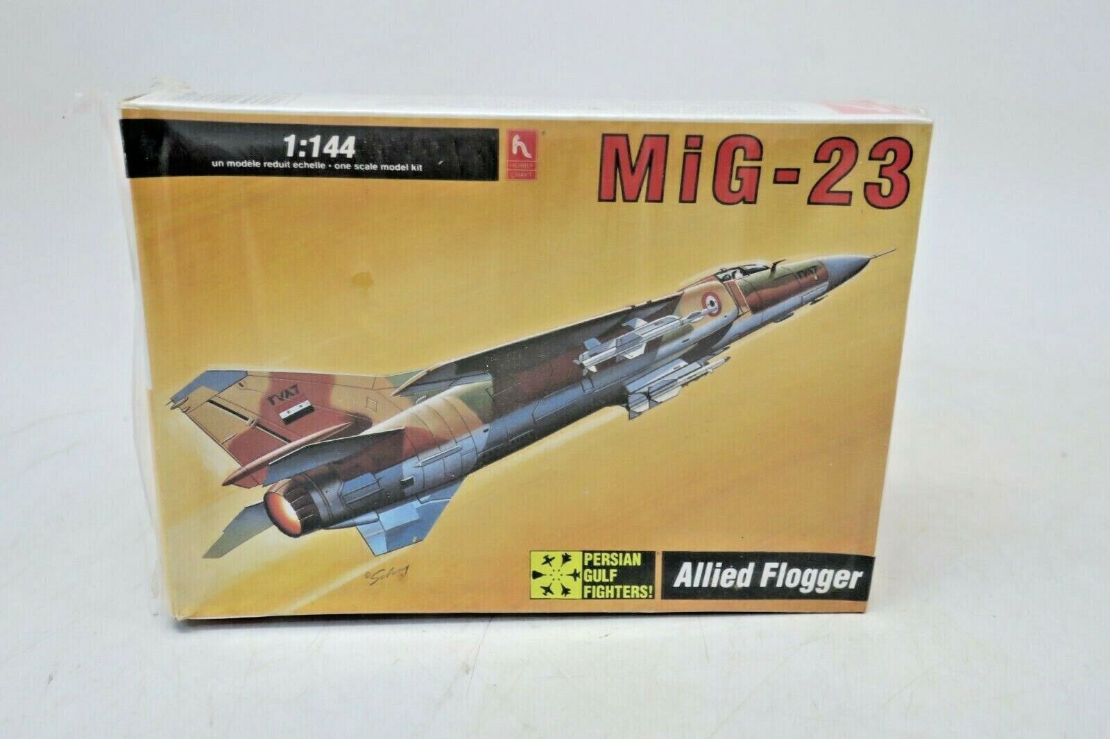 HOBBY CRAFT PERSIAN GULF FIGHTERS! MiG-23 1/144 SCALE HC1012 - WISE GUYS HOBBIES LLC