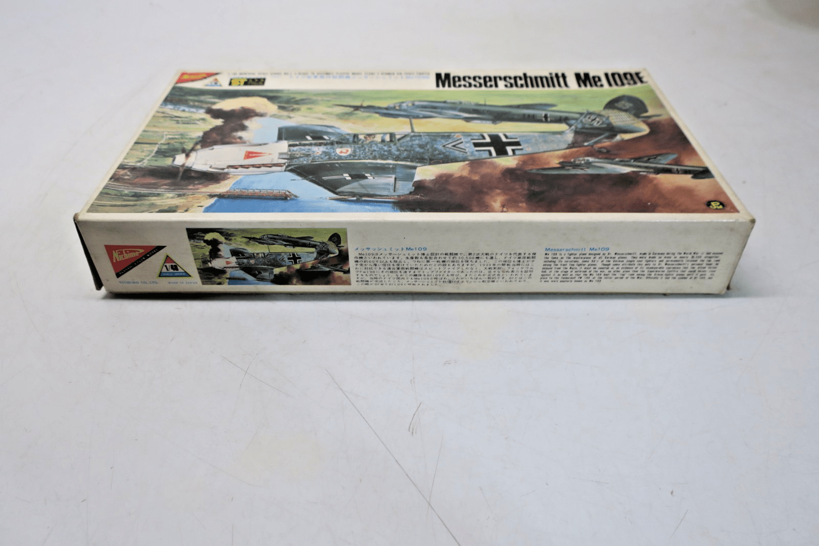 Nichimo 1/48 Messerschmitt Me 109E Model Kit 4807 - 250 - WISE GUYS HOBBIES LLC