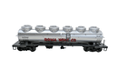 3RD RAIL SUNSET MODELS ROMA 6 DOME WINE TANK CAR 6303 OB - WISE GUYS HOBBIES LLC