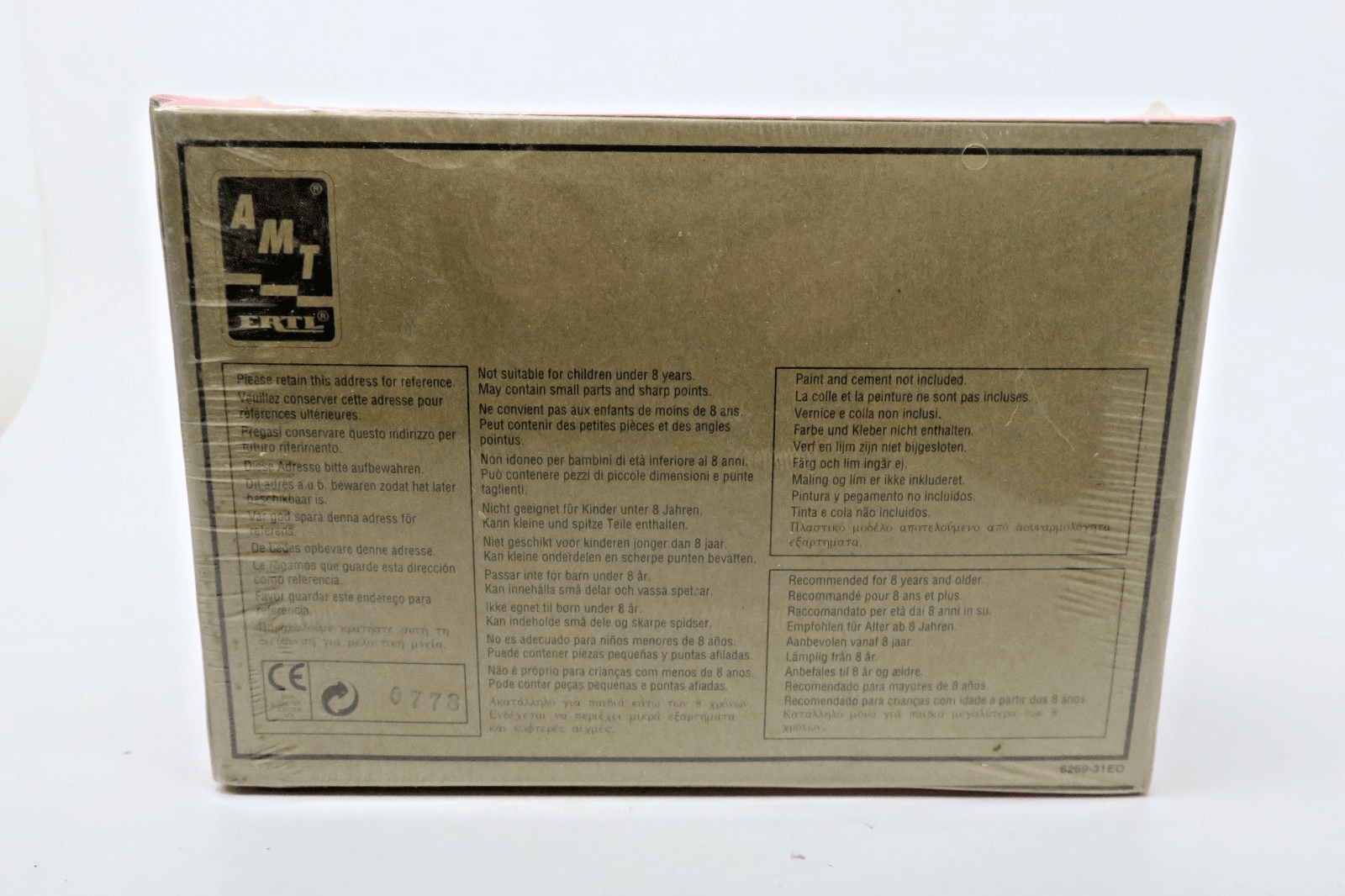 AMT 1/25 '41 Plymouth Plastic Model Kit 6184 SEALED - WISE GUYS HOBBIES LLC