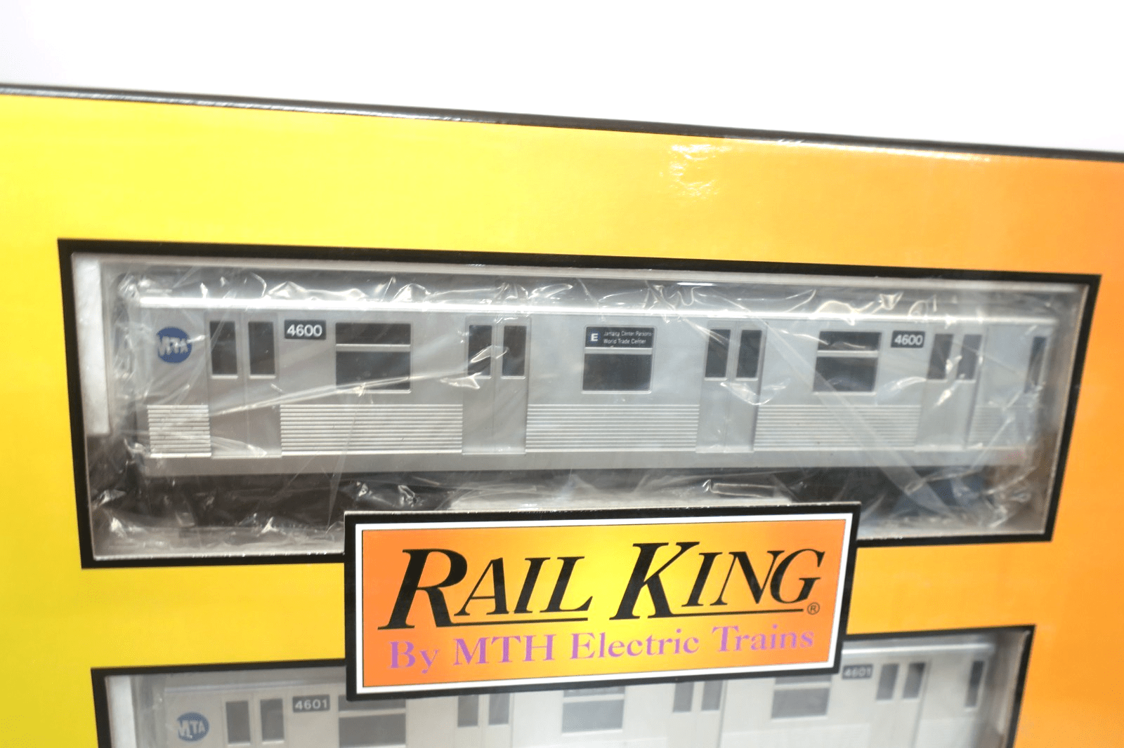 MTH RailKing 30 - 2163 MTA Non - Powered 2 - Car Subway Add On Set O New E New York - WISE GUYS HOBBIES LLC