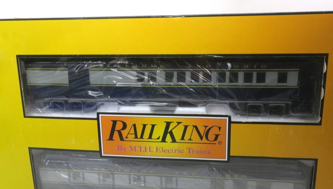 MTH O ~BALTIMORE & OHIO 60'MADISON PASSENGER - 2 CAR SET-COMBO/DINER ~ #30-69171