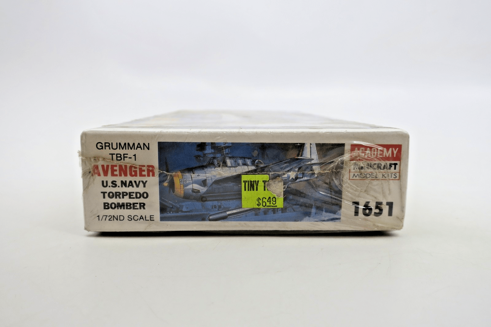 Academy 1/72 Grumman TBF - 1 Avenger Model Kit 1651 - WISE GUYS HOBBIES LLC