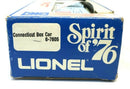 Lionel 6-7605 Spirit of 76 State of Connecticut Boxcar