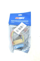 60A Brushed ESC Waterproof Two Way Motor Speed Controller For RC Car OCDAY