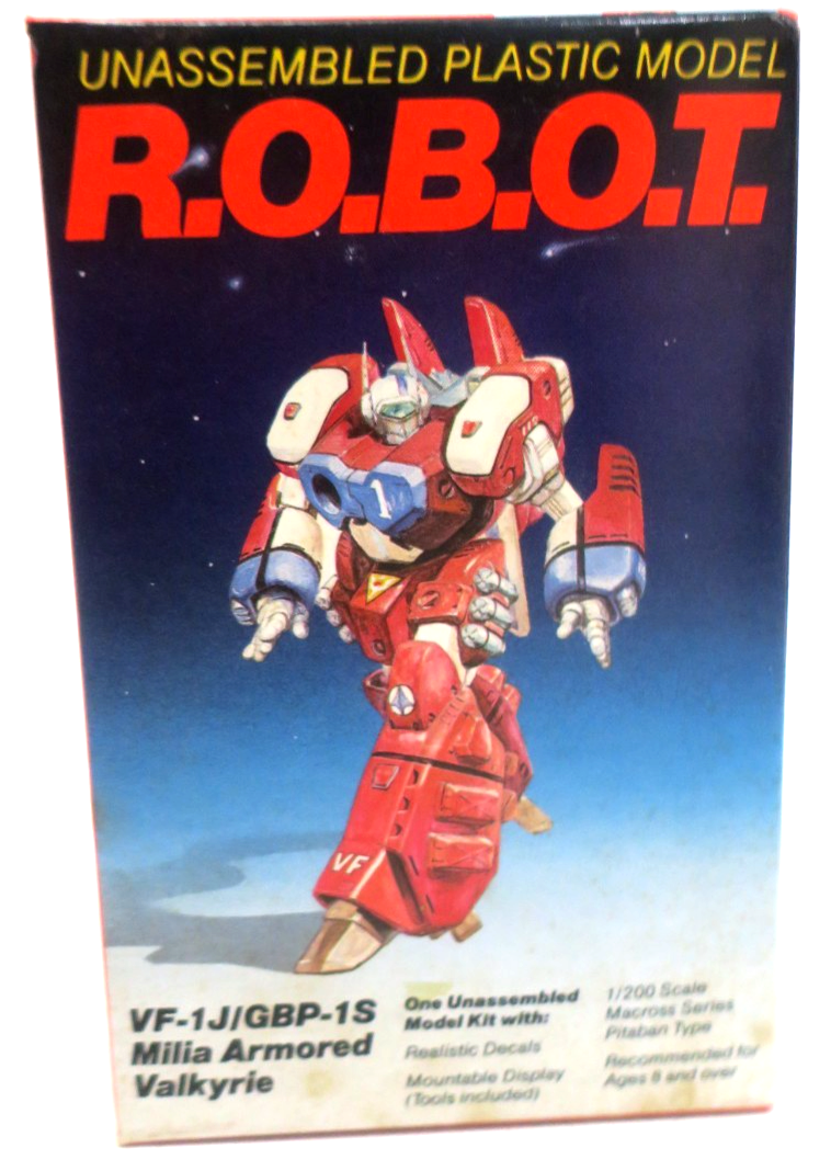 Testors ROBOTS 1/200 VF-1J/GBP-1S Milia Armored Valkyrie Model Kit 0026 - WISE GUYS HOBBIES LLC