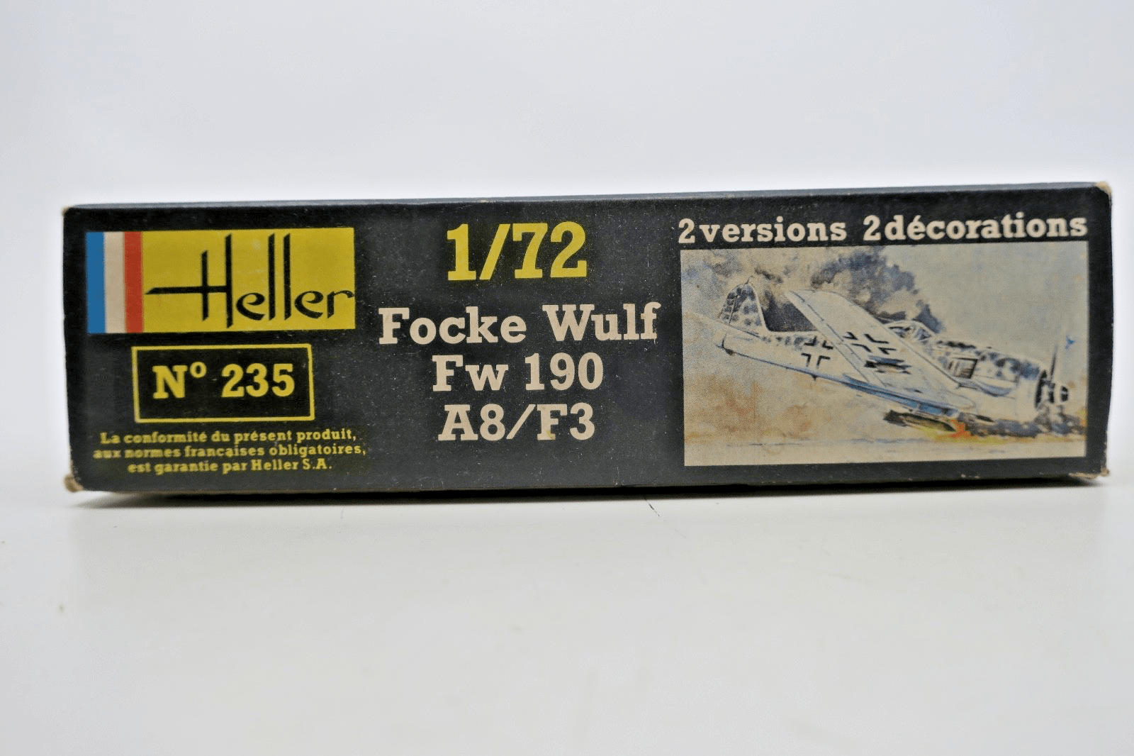 Heller 1/72 Focke Wulf FW 190 A8/F3 Model Kit N235 - WISE GUYS HOBBIES LLC