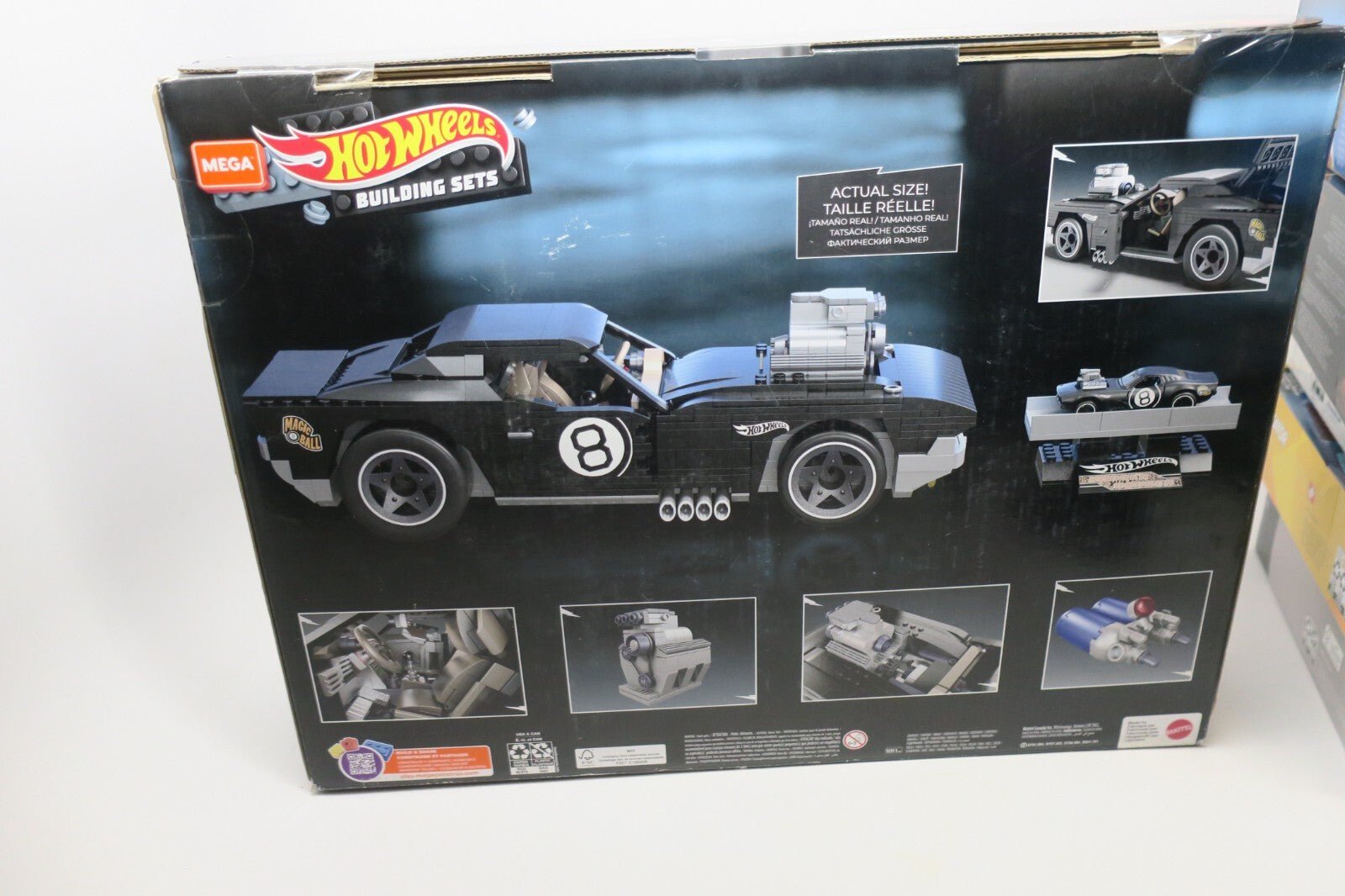 Mega Hot Wheels Roger Dodger HDJ98 1011 Pieces Mattel - WISE GUYS HOBBIES LLC