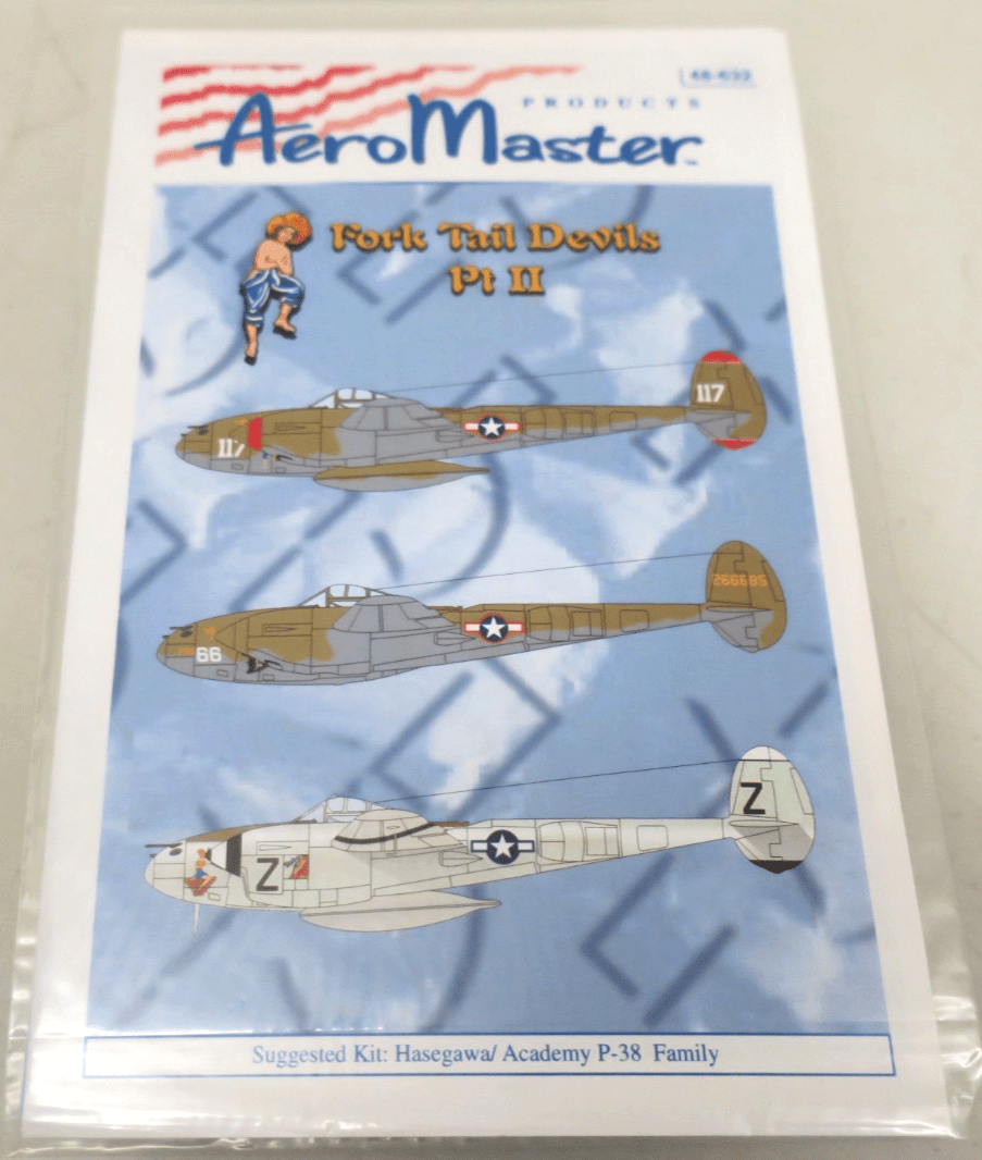 Aeromaster Decals 48 - 632 Fork Tail Devils Pt.II - WISE GUYS HOBBIES LLC