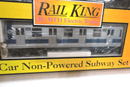 O Gauge - MTH 30 - 2161 - MTA 2 - Car Subway Set - Non - Powered - WISE GUYS HOBBIES LLC