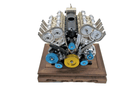 TECHING 1/3 V8 Cylinder Mechanical Engine DM118 Built Working Model - WISE GUYS HOBBIES LLC