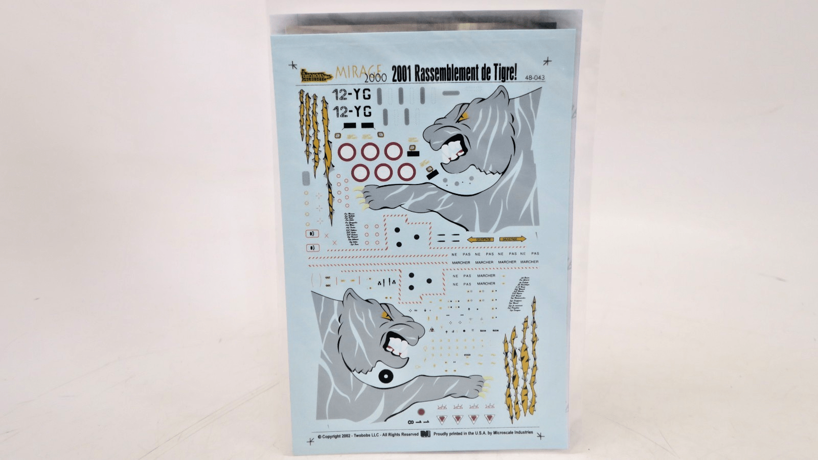 TwoBobs Aviation Graphics 1/48 2001 Rassemblement de Tigre! Decals 48-043 - WISE GUYS HOBBIES LLC