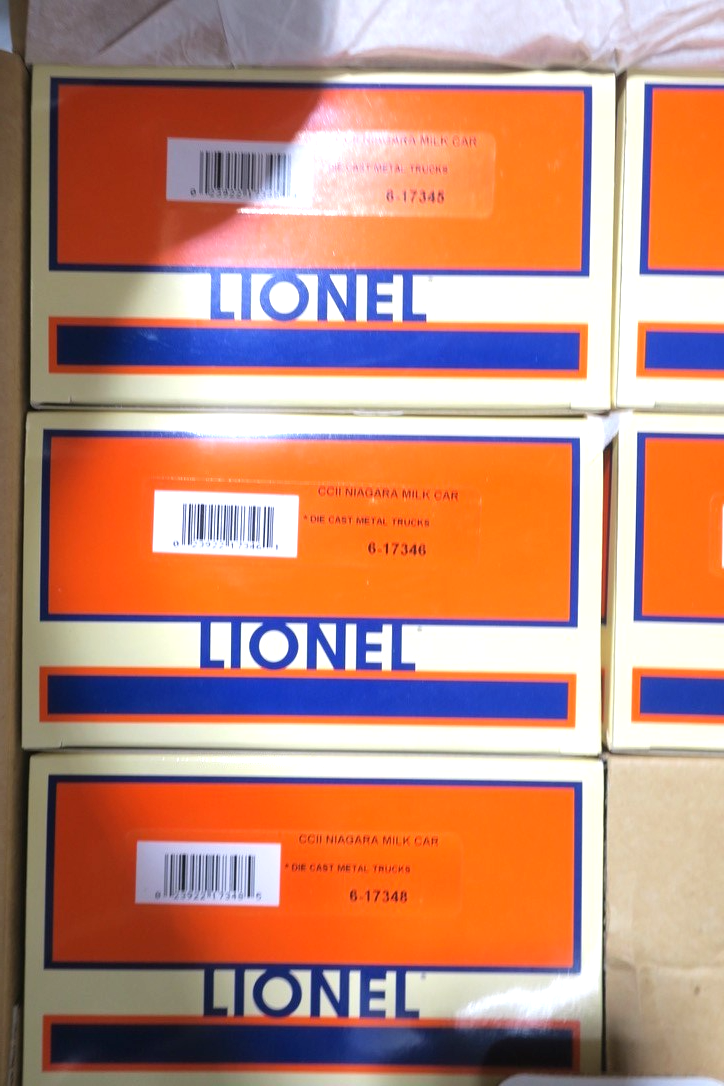 Lionel 6-31716 O Gauge Century Club II Niagara Milk Train Set MT/Box - WISE GUYS HOBBIES LLC
