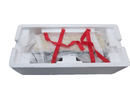 MTH TINPLATE STANDARD GAUGE 514 REEFER CAR CREAM/ORANGE/BRASS 10 - 1086 - NIB - WISE GUYS HOBBIES LLC