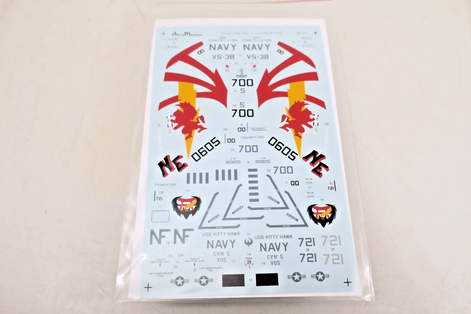 Aeromaster Decals 48 - 551 Vikings of the Fleet Low Visibility Pt. IV - WISE GUYS HOBBIES LLC