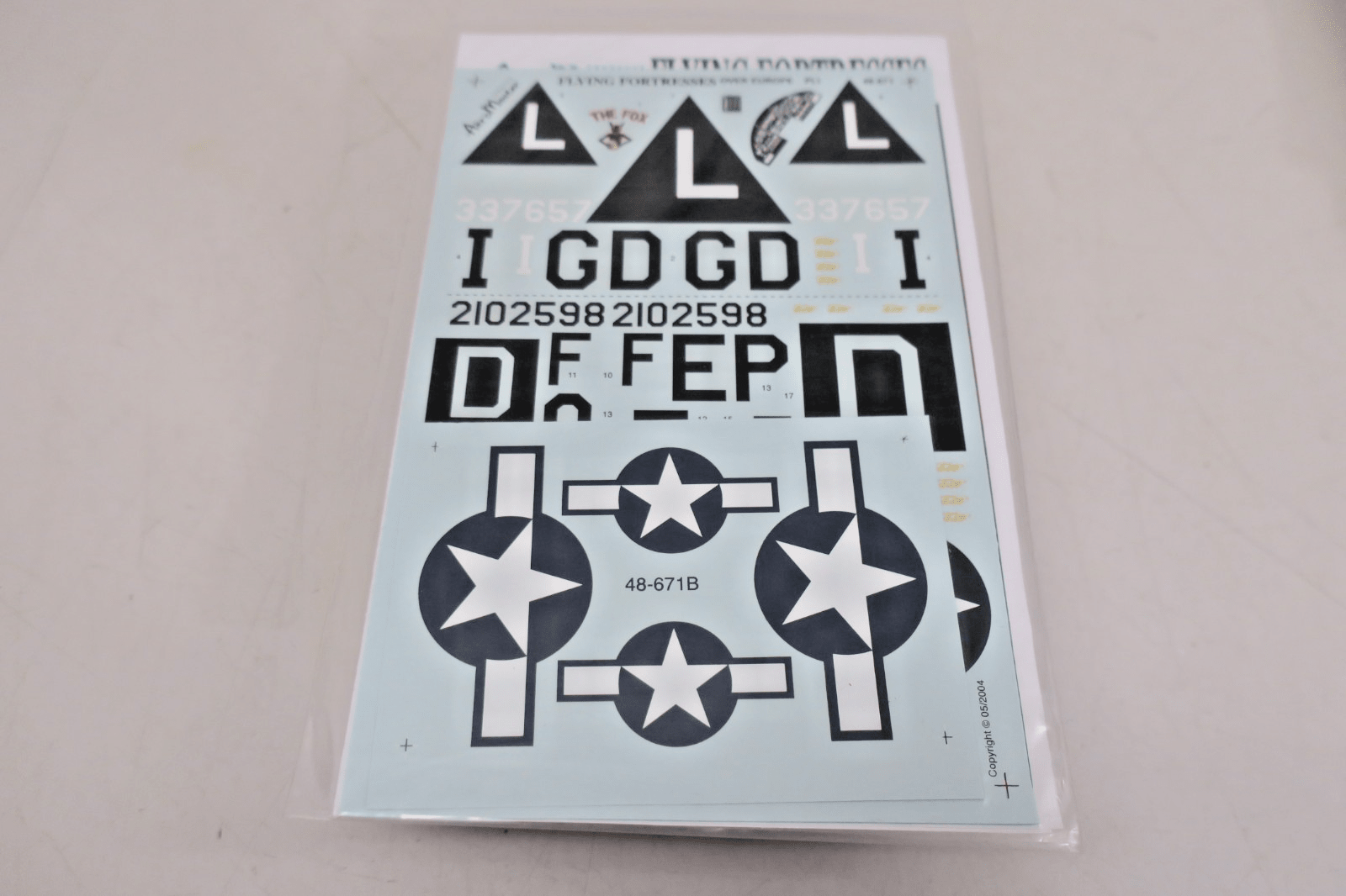 AeroMaster Decals - 48 - 671 - Flying Fortress Over Europe Pt.I - WISE GUYS HOBBIES LLC