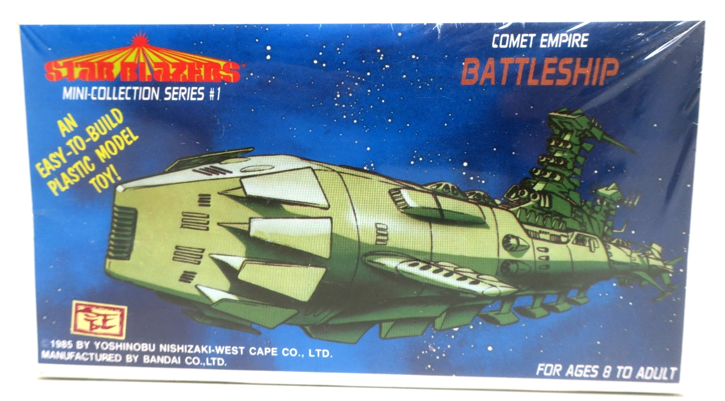 TCI Star Blazers Comet Empire Battleship Mini Model Kit 6 - WISE GUYS HOBBIES LLC
