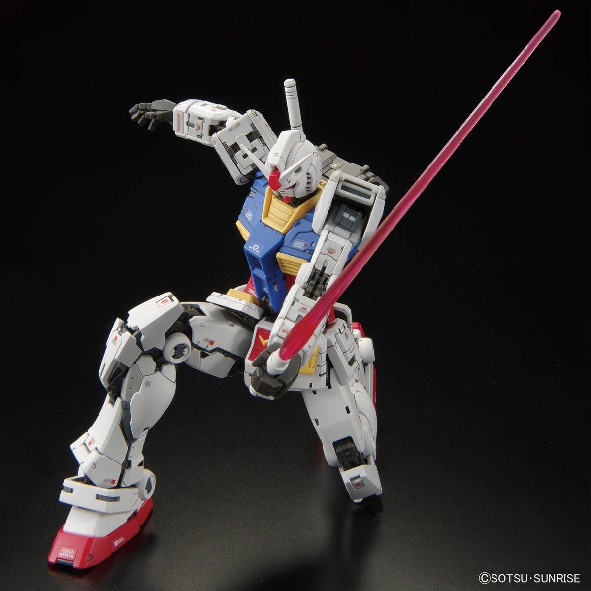 Bandai Mobile Suit Gundam RG 1/144 RX-78-2 Ver. 2.0 Model Kit - WISE GUYS HOBBIES LLC
